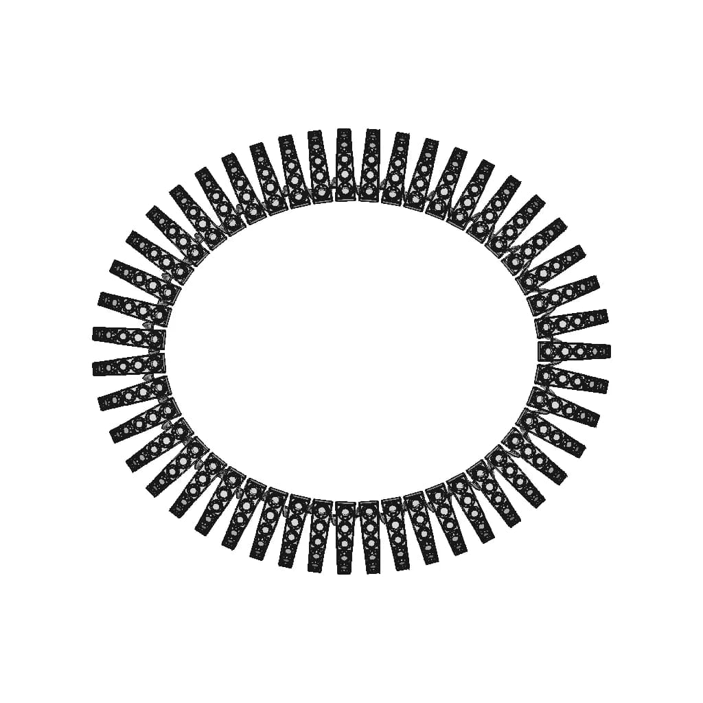 Diamond Bracelet | High-Quality CAD Model_0_0_degree_snapshot