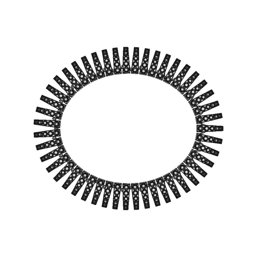 Diamond Bracelet | High-Quality CAD Model