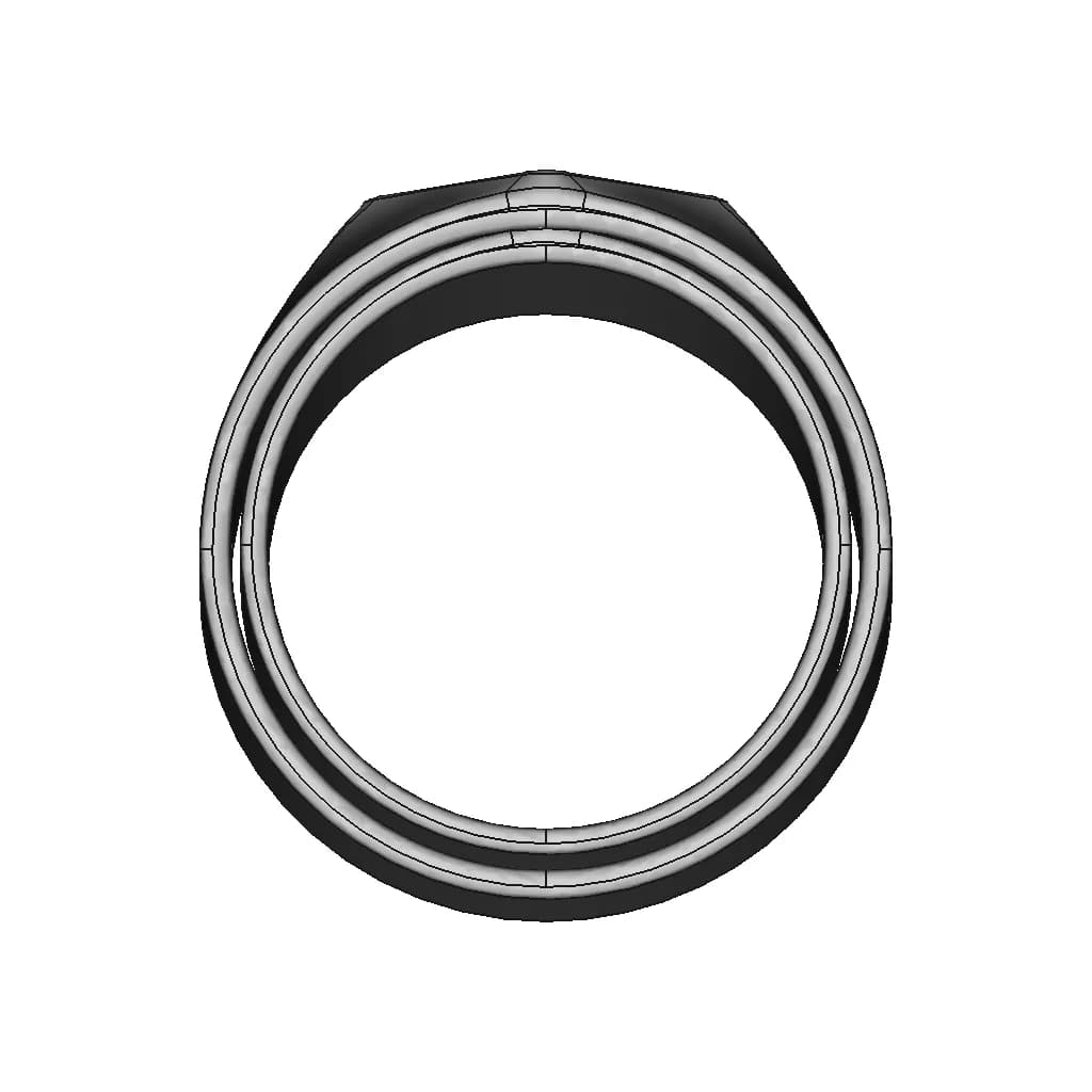Ring Design + Video Tutorial | 3D Engineering Design File_90_0_degree_snapshot