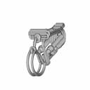 Wire Motorcycle Keychain Clip - Standard Mechanical Component_60_30_degree_snapshot