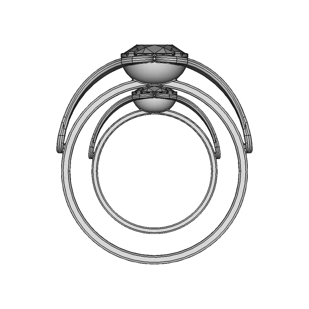 Ladies Ring | 3D Engineering Design File_0_0_degree_snapshot