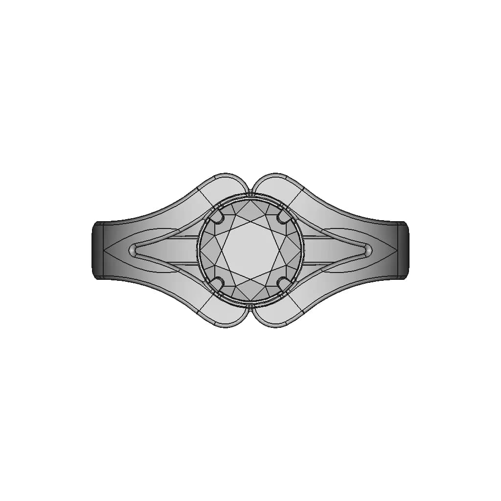 Ladies Ring | 3D Engineering Design File_270_0_degree_snapshot
