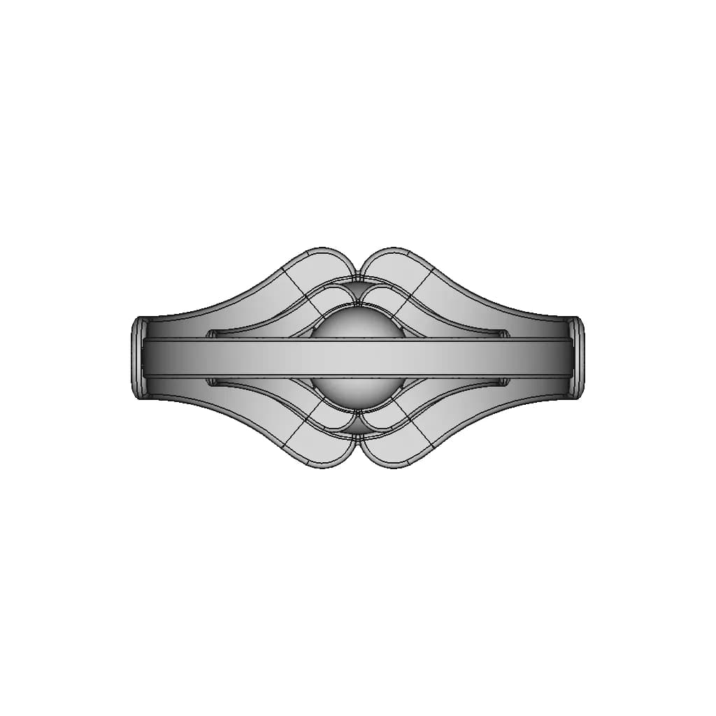 Ladies Ring | 3D Engineering Design File_90_0_degree_snapshot