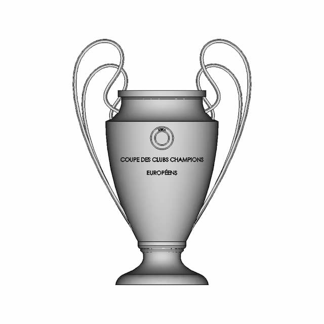 Uefa Cup Champions League | High-Quality CAD Model