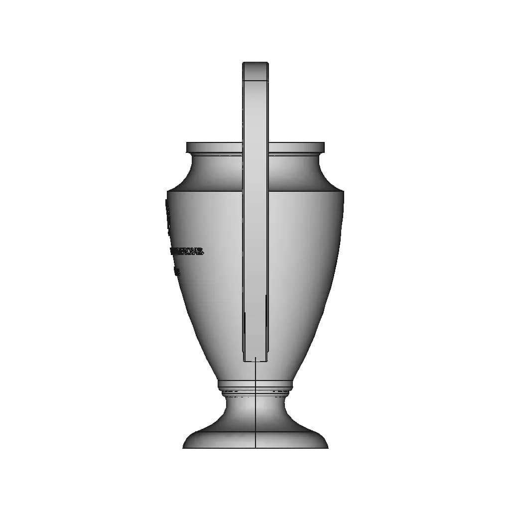 Uefa Cup Champions League | High-Quality CAD Model_0_90_degree_snapshot