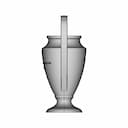 Uefa Cup Champions League | High-Quality CAD Model_0_90_degree_snapshot