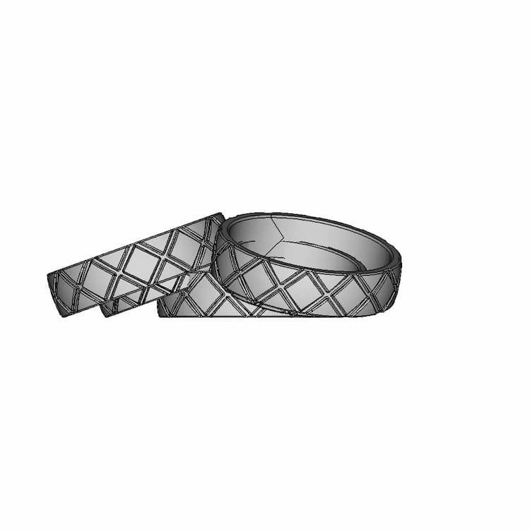 Ladies Ring | High-Quality CAD Model