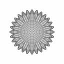 Sun Flower Sheet Metal Part | 3D Engineering Design File_0_0_degree_snapshot