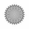 Sun Flower Sheet Metal Part | 3D Engineering Design File_0_0_degree_snapshot