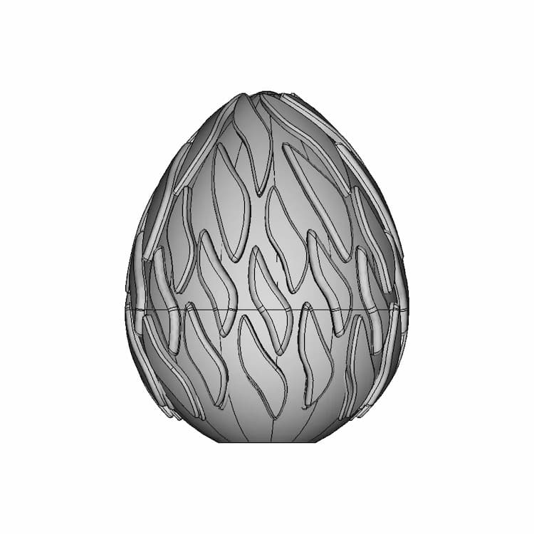 Dragon Egg | 3D Engineering Design File