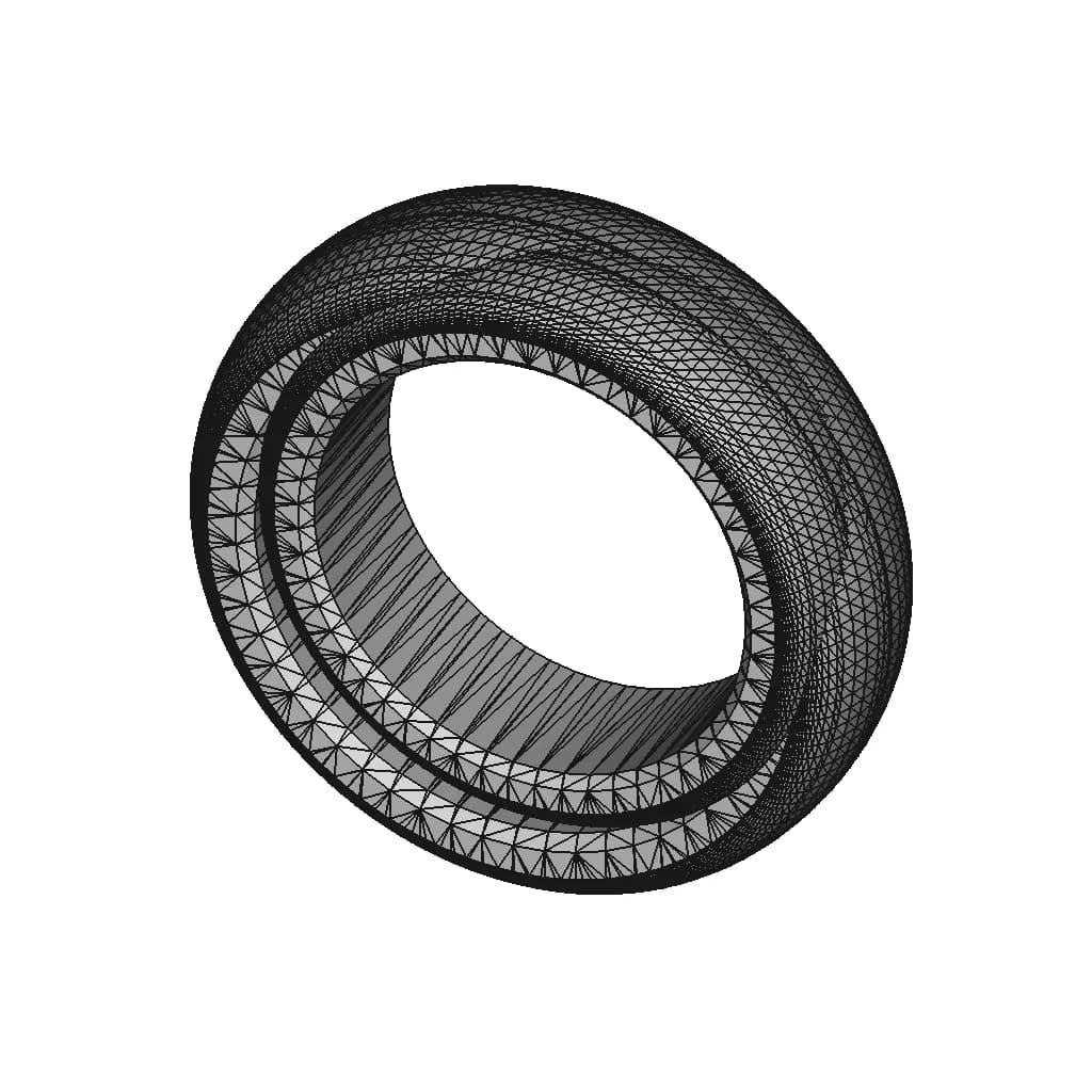 Simple Ring - Downloadable CAD Representation_60_30_degree_snapshot