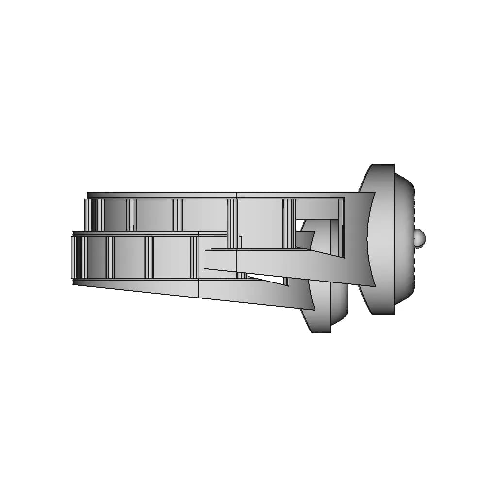 Golden Ring (Pure Ghanaian Gold Ring Sample) - Standard Mechanical Component_0_270_degree_snapshot