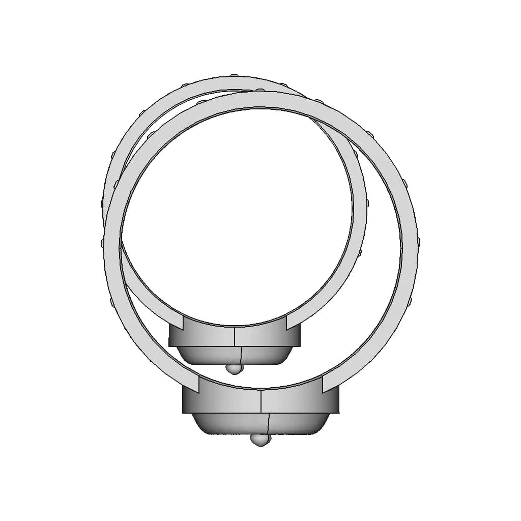 Golden Ring (Pure Ghanaian Gold Ring Sample) - Standard Mechanical Component_270_0_degree_snapshot