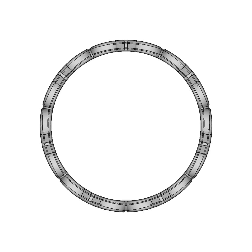 Double Infinity Rings | High-Quality CAD Model_0_0_degree_snapshot