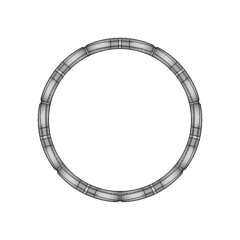 Double Infinity Rings | High-Quality CAD Model