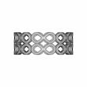 Double Infinity Rings | High-Quality CAD Model_270_0_degree_snapshot