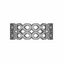 Double Infinity Rings | High-Quality CAD Model_90_0_degree_snapshot