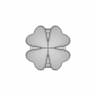 Cloverleaf Stud Earring | High-Quality CAD Model_0_0_degree_snapshot