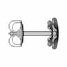 Cloverleaf Stud Earring | High-Quality CAD Model_0_270_degree_snapshot