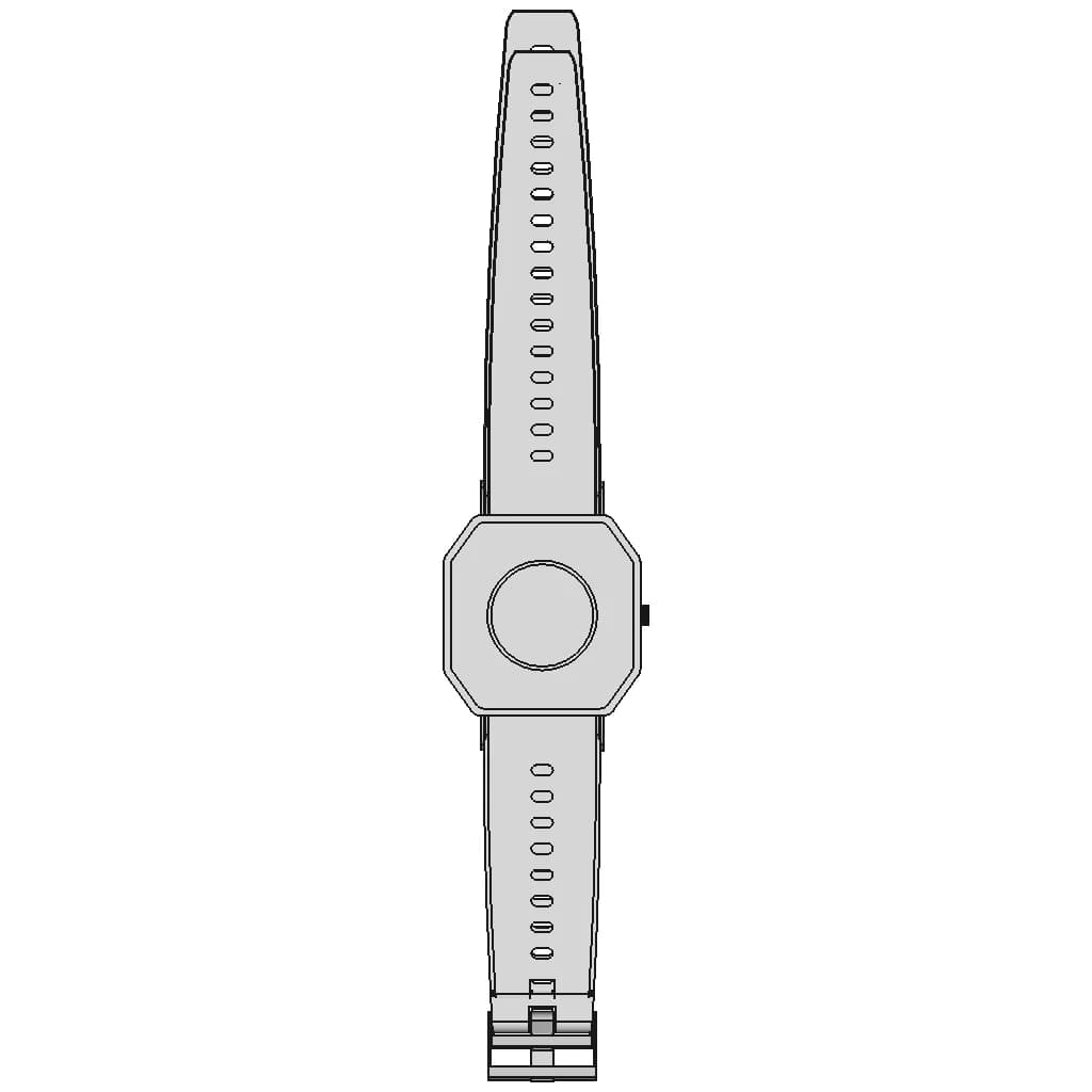Mechanical Wristwatch - Standard Mechanical Component_90_0_degree_snapshot