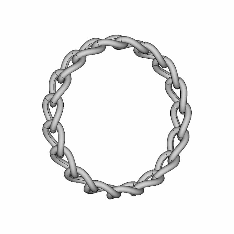 Gold Chain | 3D Engineering Design File
