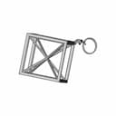 Modernistic Keychain | High-Quality CAD Model_0_0_degree_snapshot