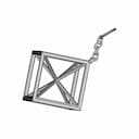 Modernistic Keychain | High-Quality CAD Model_270_0_degree_snapshot
