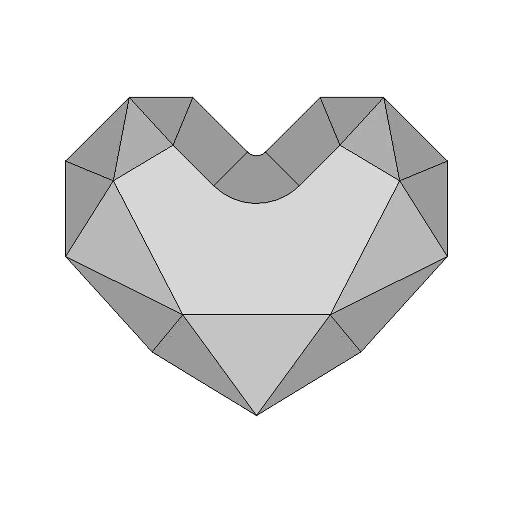 Heart Stone | High-Quality CAD Model_0_0_degree_snapshot