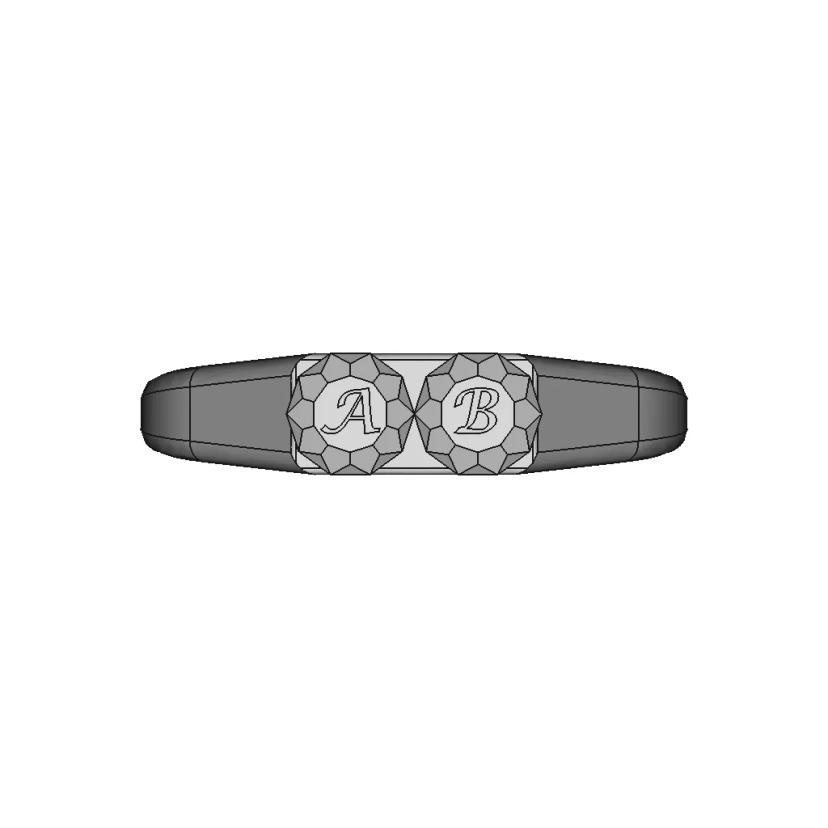 Diamond Ring - Downloadable CAD Representation
