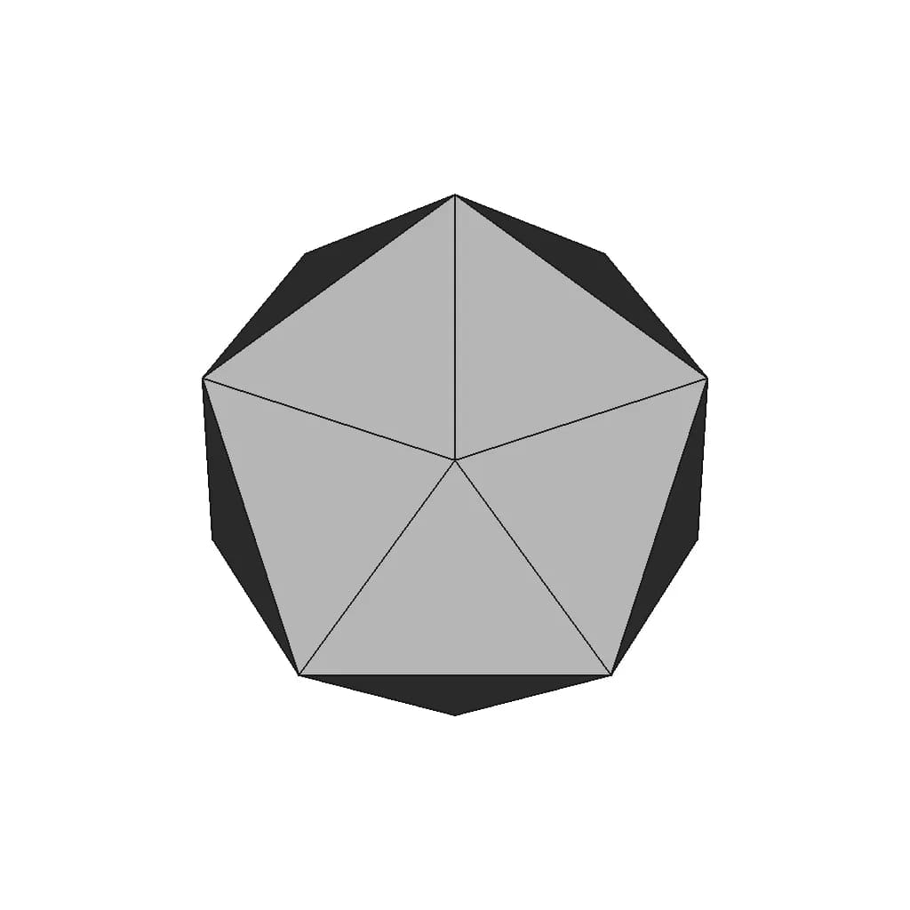 Icosahedron_20 Sided Dice - Standard Mechanical Component_90_0_degree_snapshot