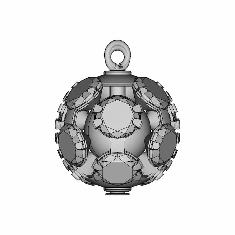 Pendant For Necklaces - Standard Mechanical Component
