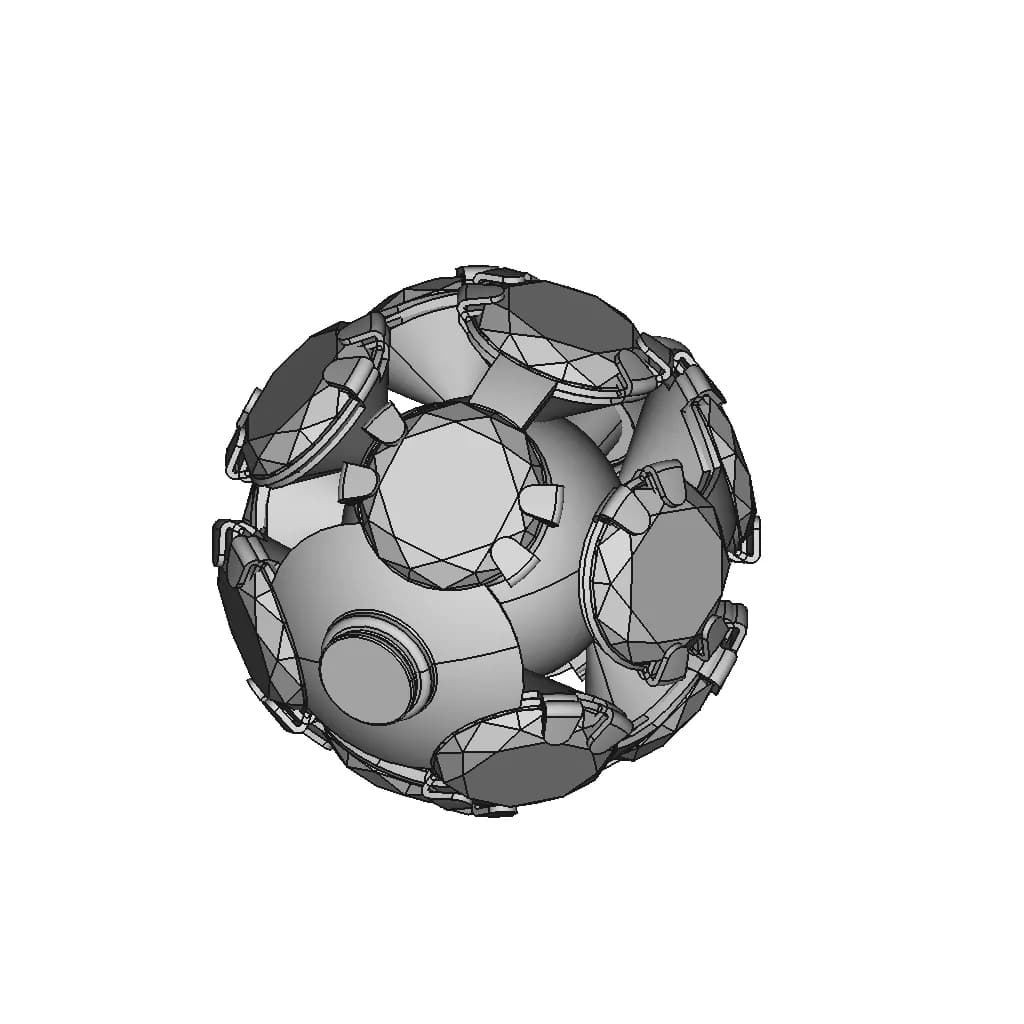 Pendant For Necklaces - Standard Mechanical Component_60_30_degree_snapshot