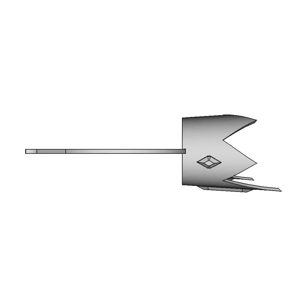 Ice Queen Crown - Standard Mechanical Component_0_270_degree_snapshot