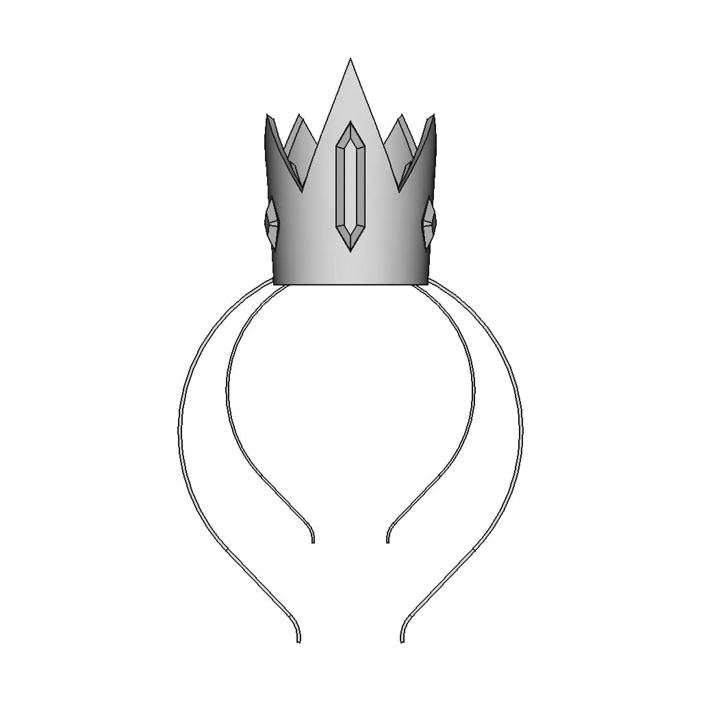 Ice Queen Crown - Standard Mechanical Component_90_0_degree_snapshot