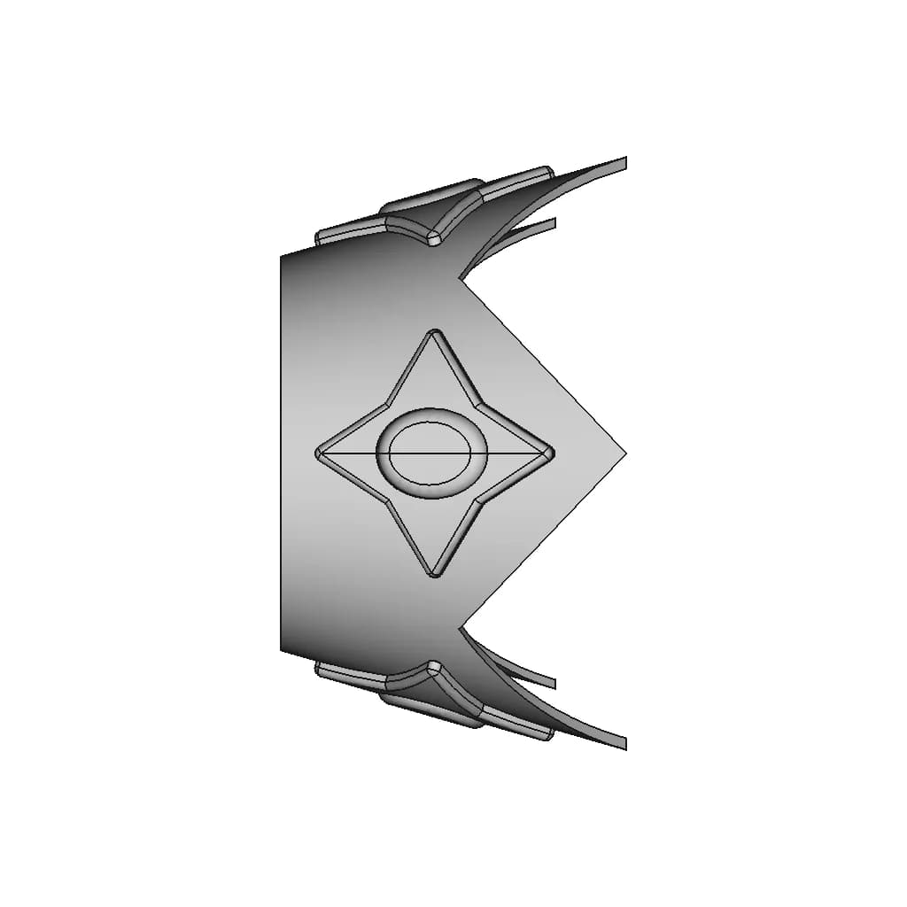 Princess Rosalina'S Star Crown - Standard Mechanical Component_0_270_degree_snapshot