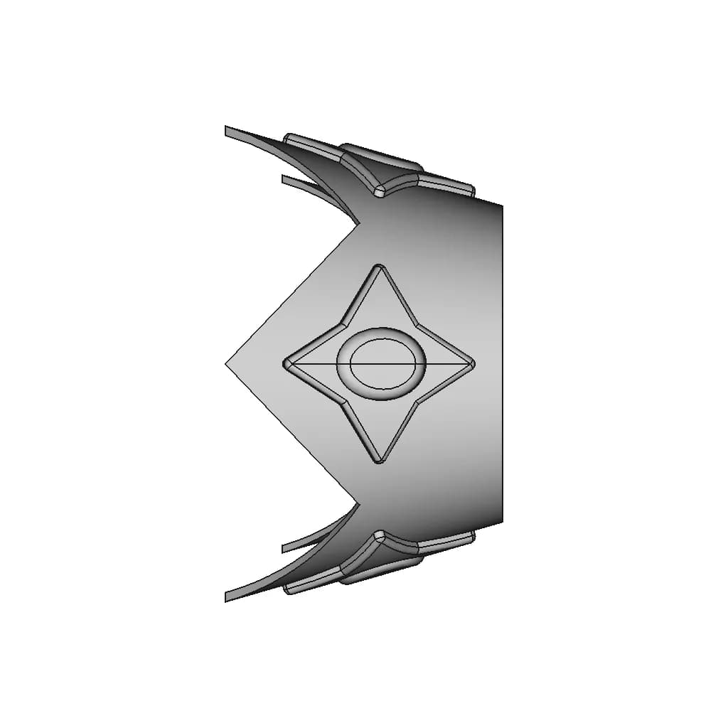 Princess Rosalina'S Star Crown - Standard Mechanical Component_0_90_degree_snapshot