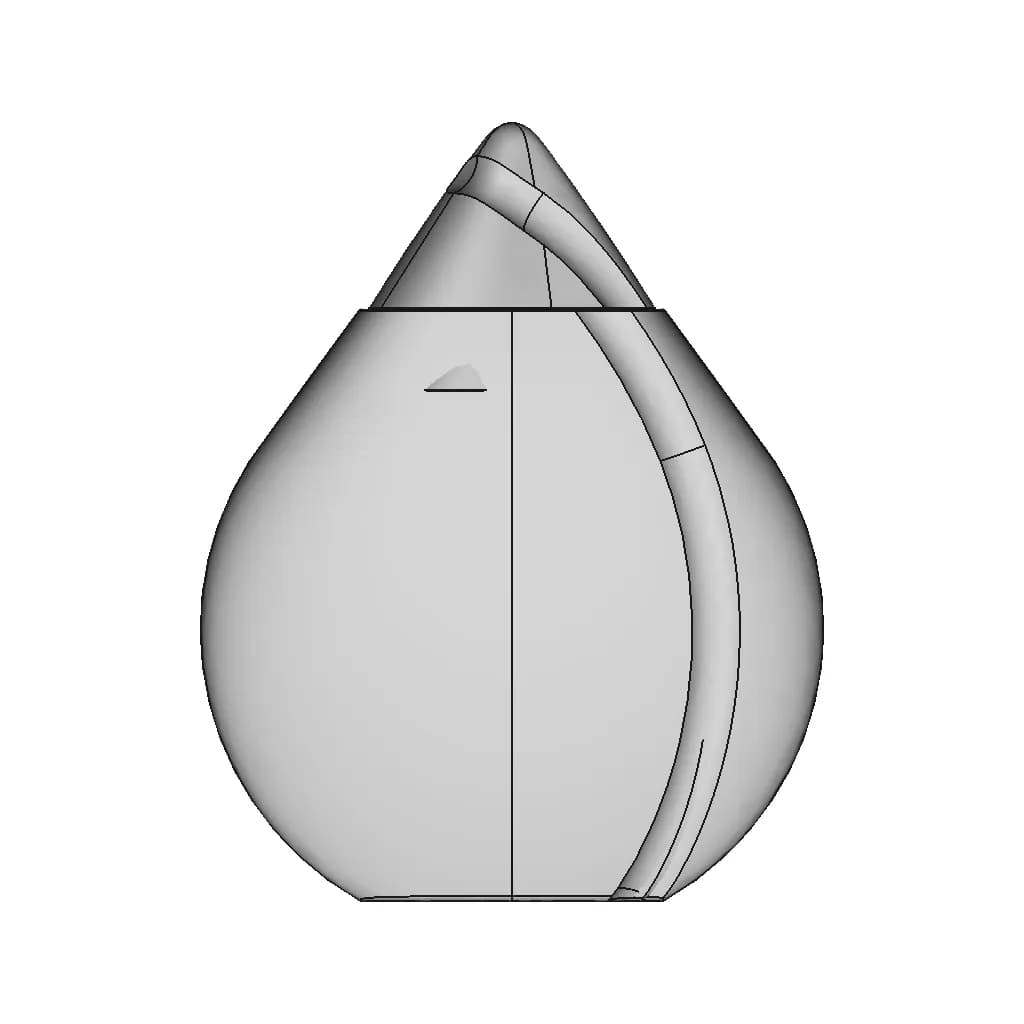 Flacon - Downloadable CAD Representation_0_90_degree_snapshot