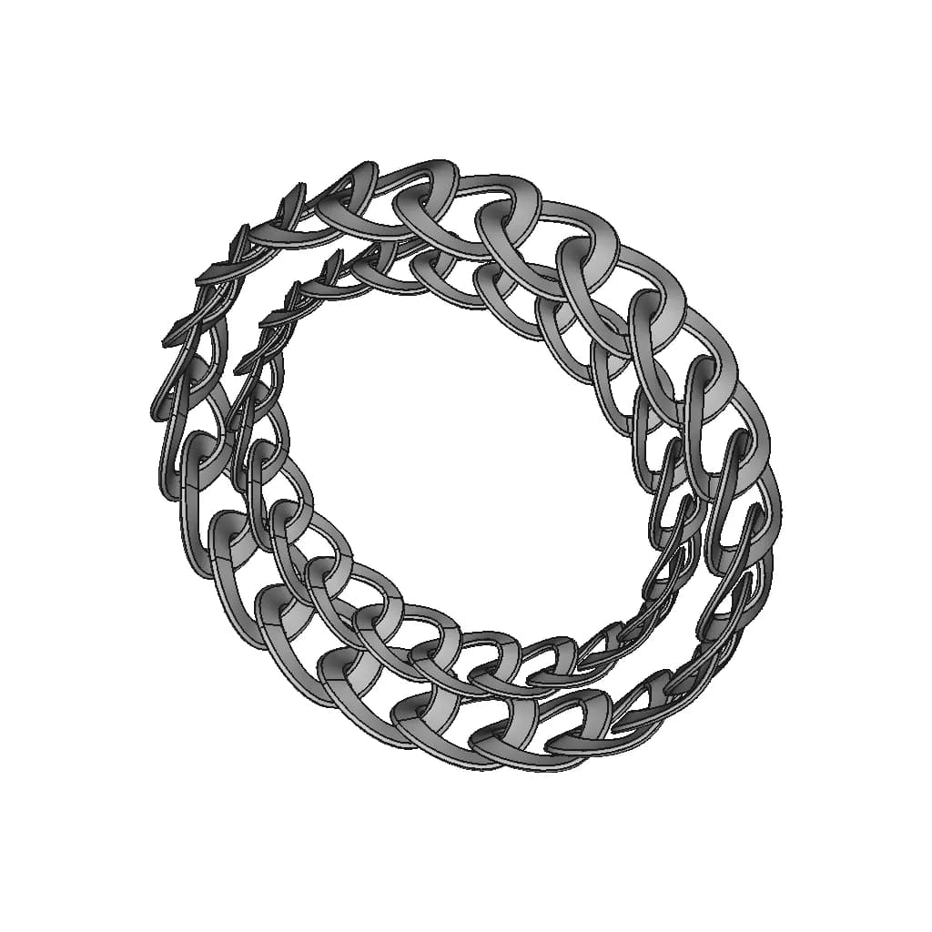 Chain Bracelet - Standard Mechanical Component_60_30_degree_snapshot