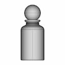 Glass Perfume Container - Downloadable CAD Representation_0_270_degree_snapshot