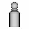 Glass Perfume Container - Downloadable CAD Representation_0_90_degree_snapshot