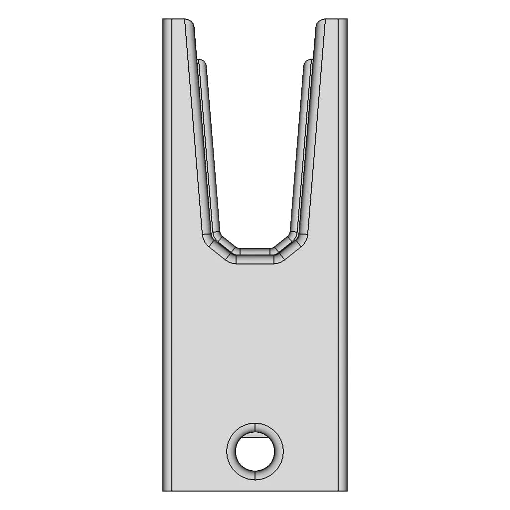 Yubikey 5C Nfc Keychain | High-Quality CAD Model_270_0_degree_snapshot