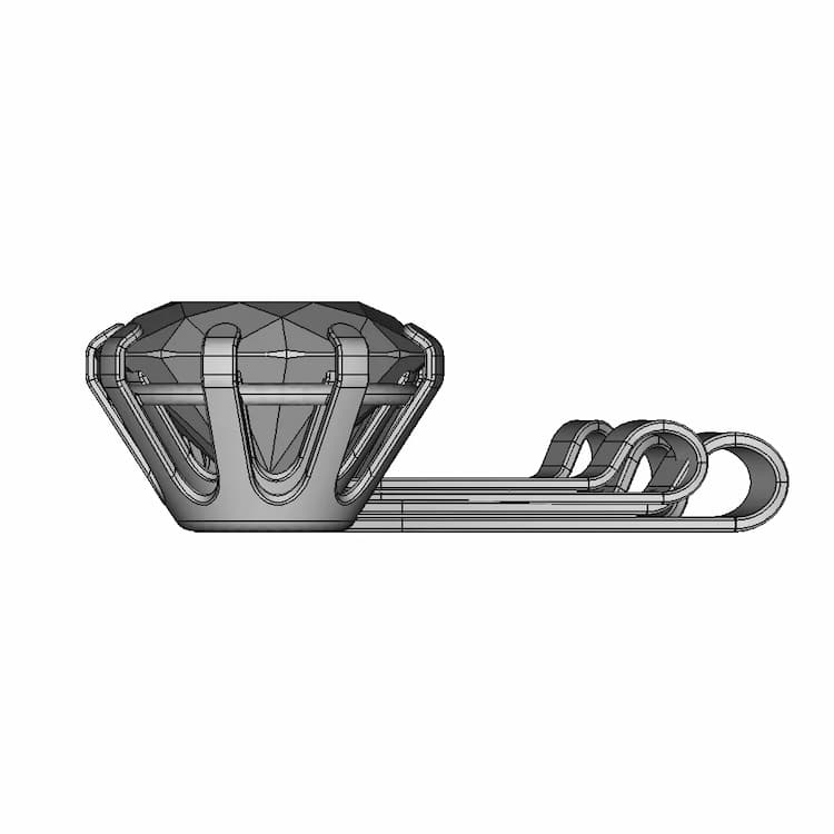 Jewellery Pendant For Necklaces | High-Quality CAD Model