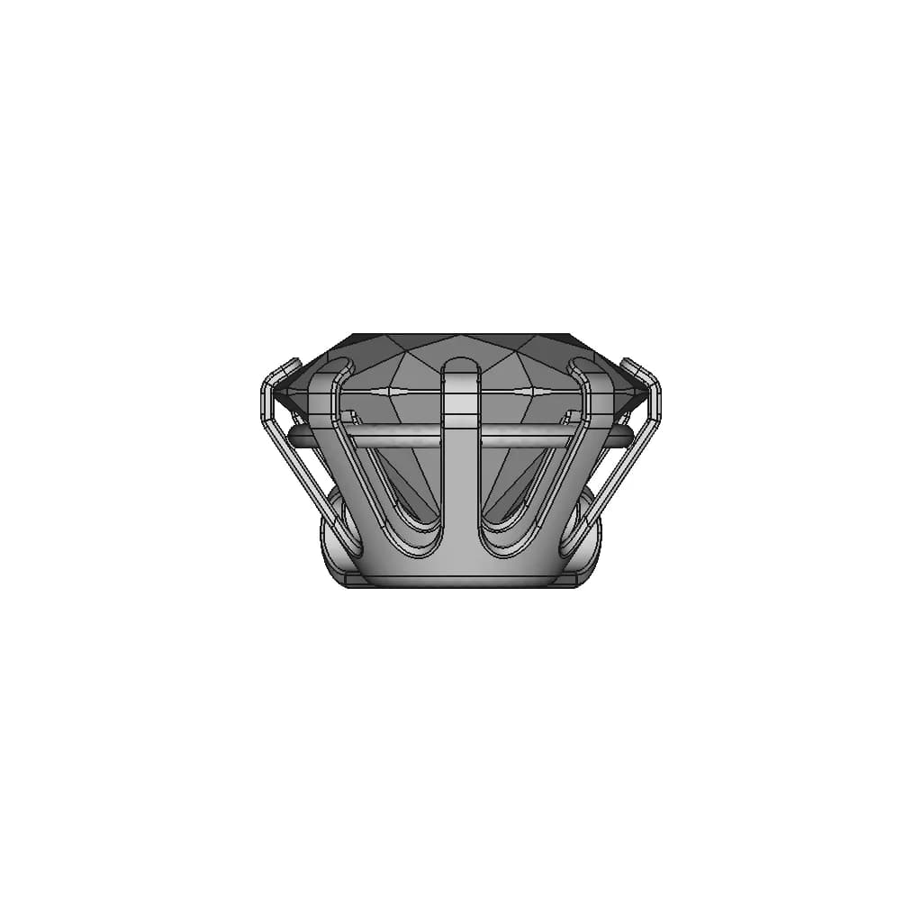 Jewellery Pendant For Necklaces | High-Quality CAD Model_0_90_degree_snapshot