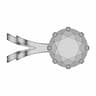 Jewellery Pendant For Necklaces | High-Quality CAD Model_270_0_degree_snapshot