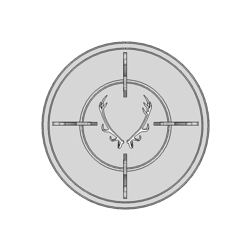 Jewellery Base With Swords - Standard Mechanical Component_270_0_degree_snapshot