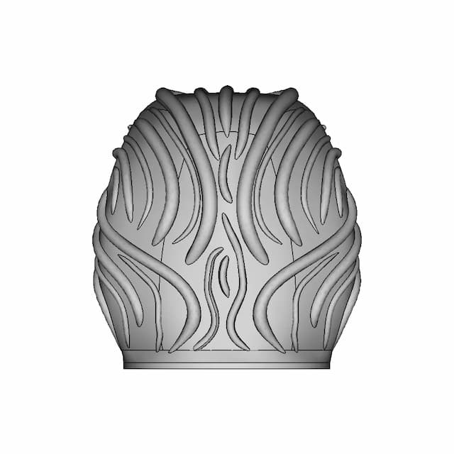 Ready To Print Lion Head | High-Quality CAD Model