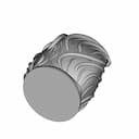 Ready To Print Lion Head | High-Quality CAD Model_60_30_degree_snapshot