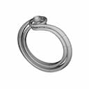 Ring With Pearl | High-Quality CAD Model_60_30_degree_snapshot
