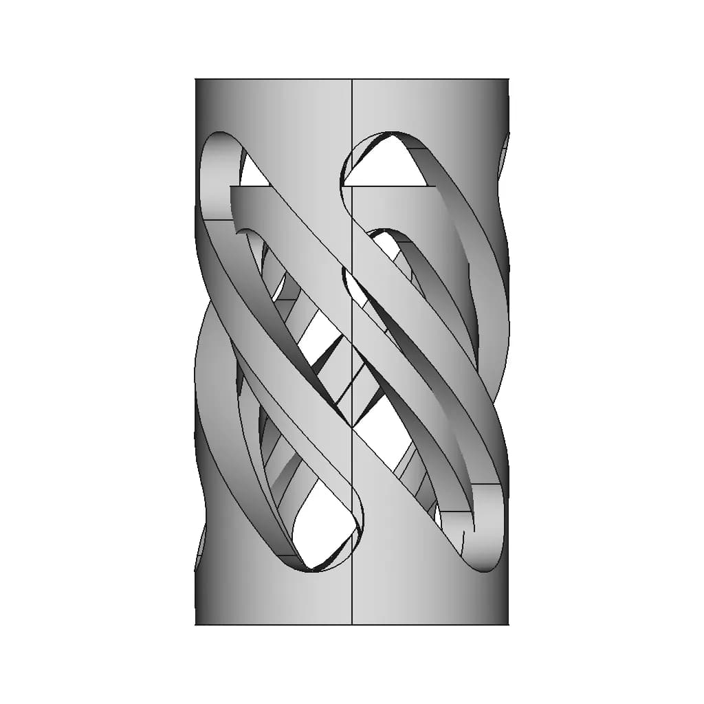Candle Twist Exercise 1154 | 3D Engineering Design File_0_0_degree_snapshot