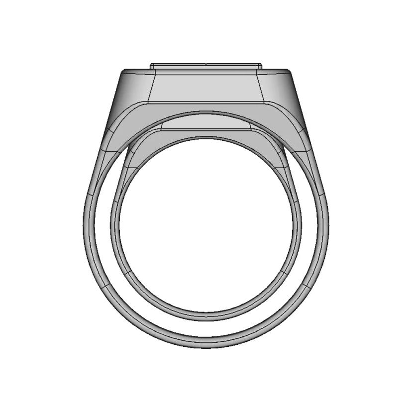 Chevalière / Signet Ring | 3D Engineering Design File
